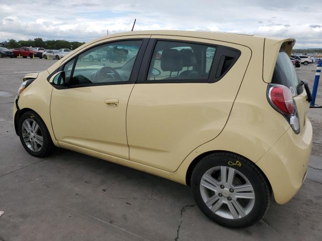 KL8CD6S97EC452977 - 2014 CHEVROLET SPARK 1LT YELLOW photo 2