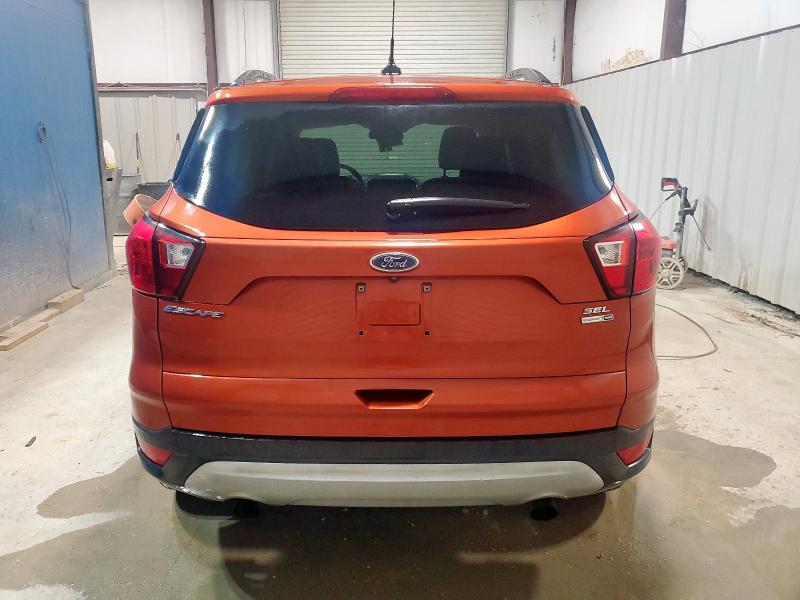 1FMCU9HD4KUC08712 - 2019 FORD ESCAPE SEL ნარინჯისფერი ფოტო 6