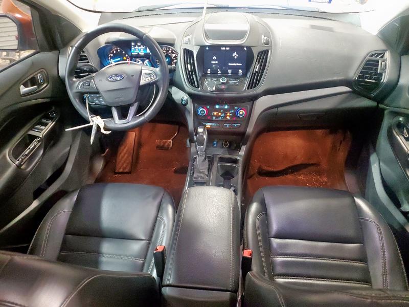 1FMCU9HD4KUC08712 - 2019 FORD ESCAPE SEL ნარინჯისფერი ფოტო 8