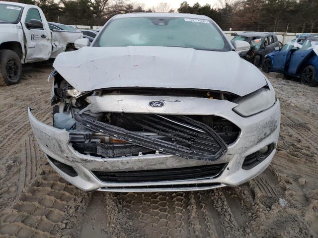 3FA6P0RU2DR318595 - 2013 FORD FUSION TITANIUM HEV SILVER photo 5