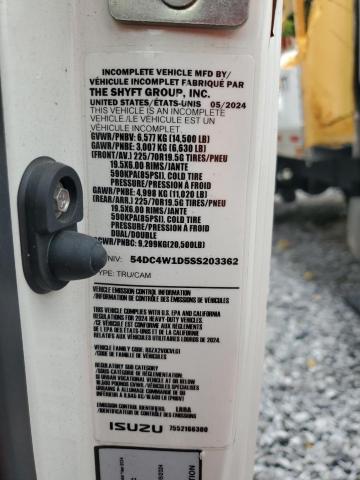 54DC4W1D5SS203362 - 2025 ISUZU NPR HD WHITE photo 13