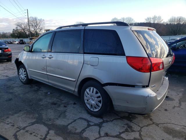 5TDZK23C87S024900 - 2007 TOYOTA SIENNA CE SILVER photo 2