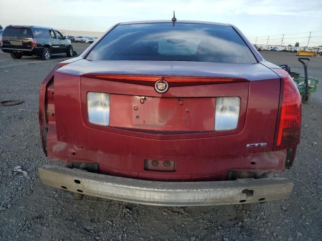 1G6DP577470117834 - 2007 CADILLAC CTS HI FEATURE V6 BURGUNDY photo 6