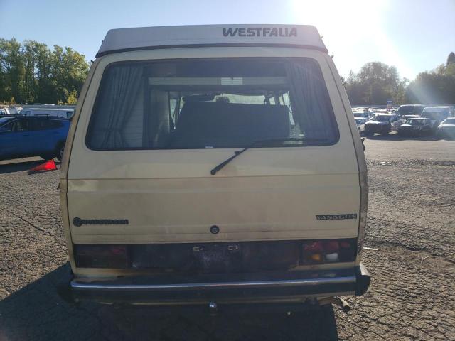 WV2ZB0255EH039199 - 1984 VOLKSWAGEN VANAGON CAMPMOBILE BEIGE photo 6