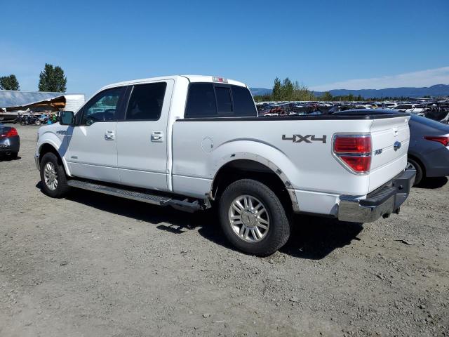 1FTFW1ET2CFC36474 - 2012 FORD F150 SUPERCREW WHITE photo 2