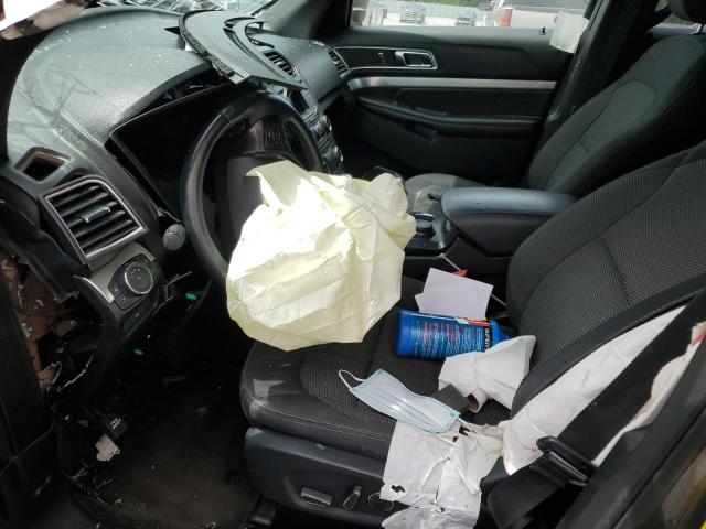 1FM5K8D81HGC50540 - 2017 FORD EXPLORER XLT Grau Foto 7