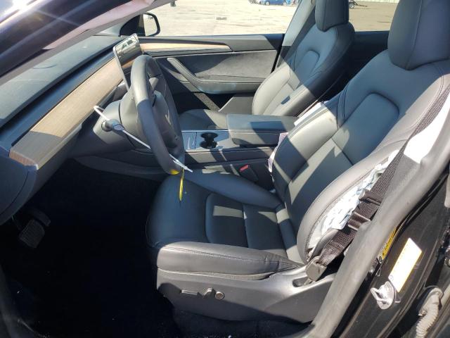 7SAYGDEE8PA184562 - 2023 TESLA MODEL Y Schwarz Foto 7