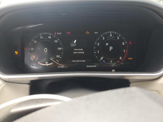 SALWR2RV1KA417837 - 2019 LAND ROVER RANGE ROVE HSE GRAY photo 9