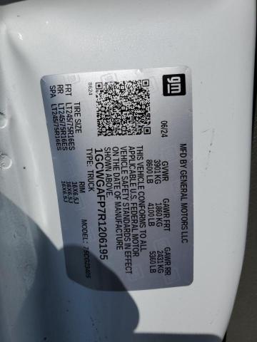 1GCWGAFP7R1206195 - 2024 CHEVROLET EXPRESS G2 WHITE photo 14