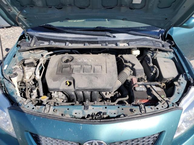 1NXBU4EE7AZ202641 - 2010 TOYOTA COROLLA BASE Grün Foto 11