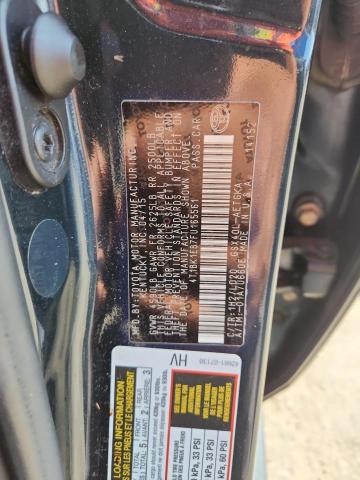 4T1BK1EB7FU165561 - 2015 TOYOTA AVALON XLE BLACK photo 12