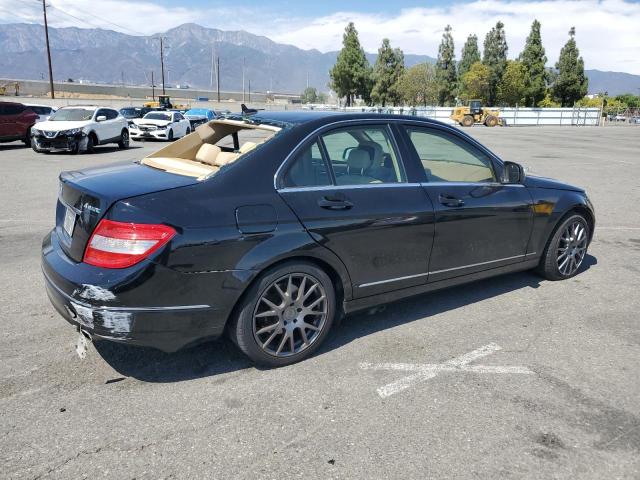 WDDGF81X18F165996 - 2008 MERCEDES-BENZ C 300 4MATIC BLACK photo 3