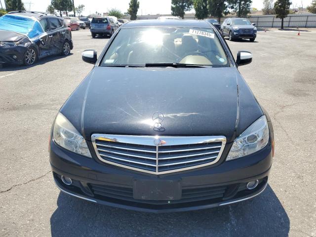 WDDGF81X18F165996 - 2008 MERCEDES-BENZ C 300 4MATIC BLACK photo 5