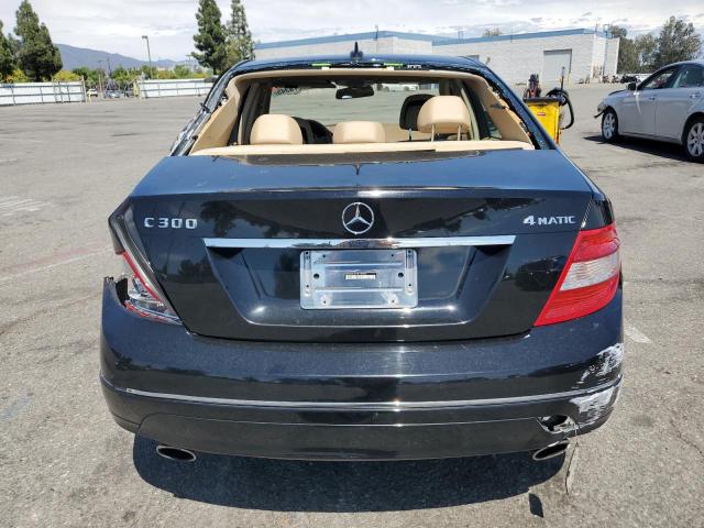 WDDGF81X18F165996 - 2008 MERCEDES-BENZ C 300 4MATIC BLACK photo 6
