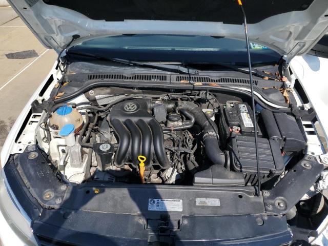 3VW2K7AJ4EM413849 - 2014 VOLKSWAGEN JETTA BASE Սպիտակ լուսանկար 11