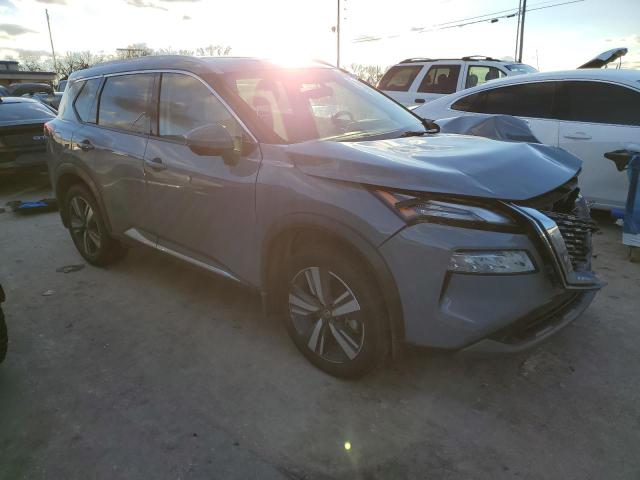 5N1AT3CA4MC705112 - 2021 NISSAN ROGUE SL GRAY photo 4