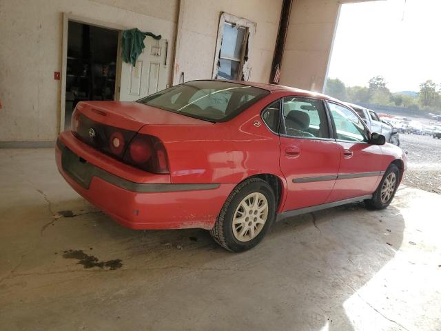 2G1WF52E949170702 - 2004 CHEVROLET IMPALA RED photo 3