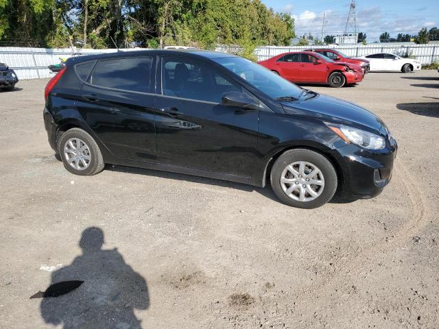 KMHCT5AE0CU053639 - 2012 HYUNDAI ACCENT GLS BLACK photo 4