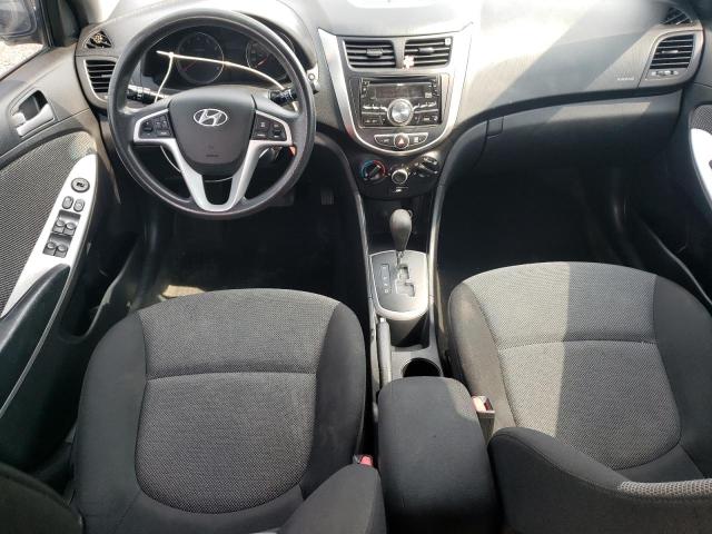 KMHCT5AE0CU053639 - 2012 HYUNDAI ACCENT GLS BLACK photo 8