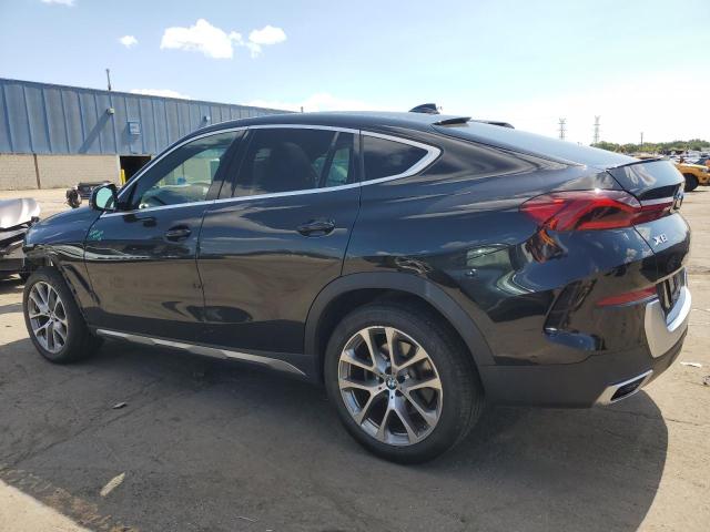 5UXCY6C05M9H25889 - 2021 BMW X6 XDRIVE40I BLACK photo 2