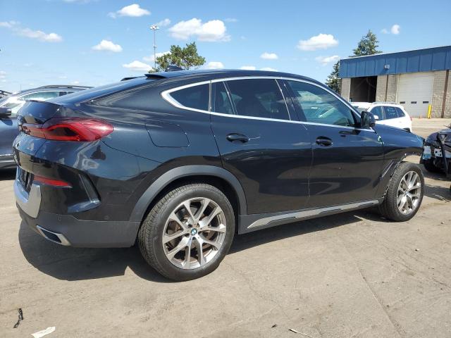 5UXCY6C05M9H25889 - 2021 BMW X6 XDRIVE40I BLACK photo 3