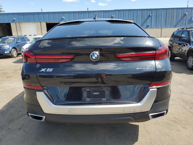 5UXCY6C05M9H25889 - 2021 BMW X6 XDRIVE40I BLACK photo 6