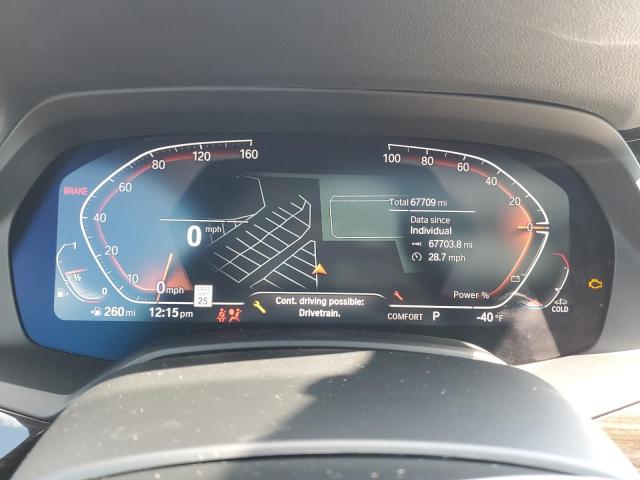 5UXCY6C05M9H25889 - 2021 BMW X6 XDRIVE40I BLACK photo 9