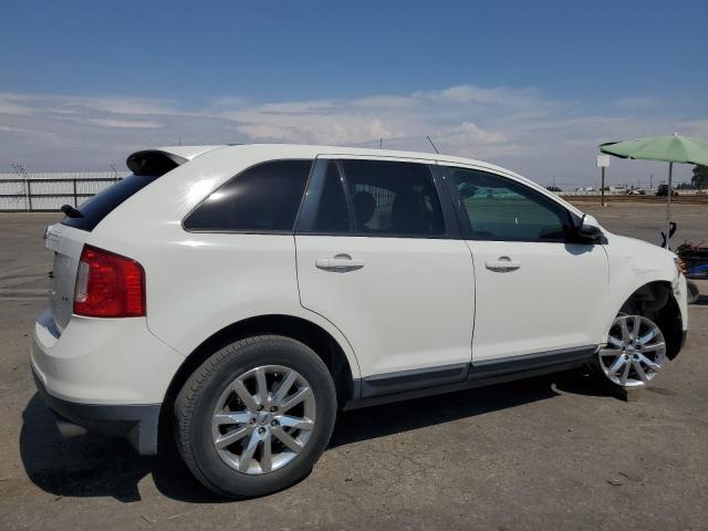 2FMDK3JC9DBE26596 - 2013 FORD EDGE SEL WHITE photo 3