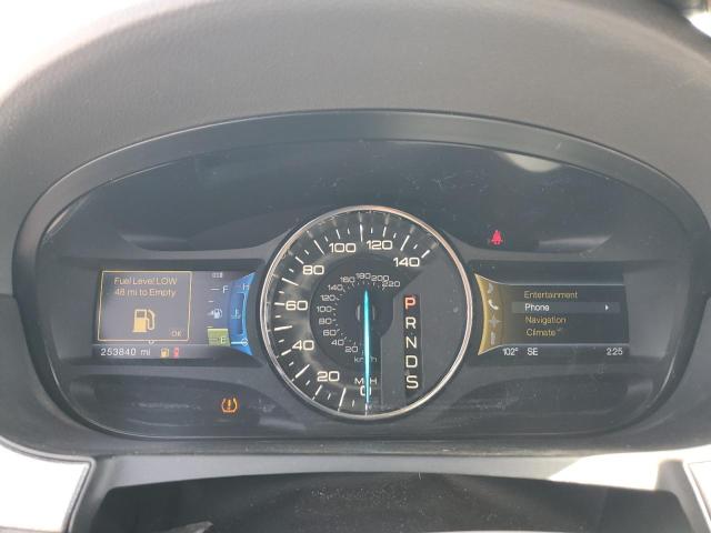 2FMDK3JC9DBE26596 - 2013 FORD EDGE SEL WHITE photo 9