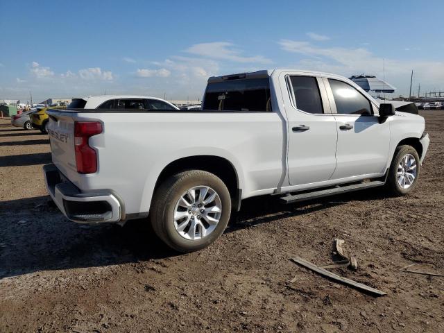 1GCRWBEK2MZ308168 - 2021 CHEVROLET SILVERADO C1500 CUSTOM WHITE photo 3