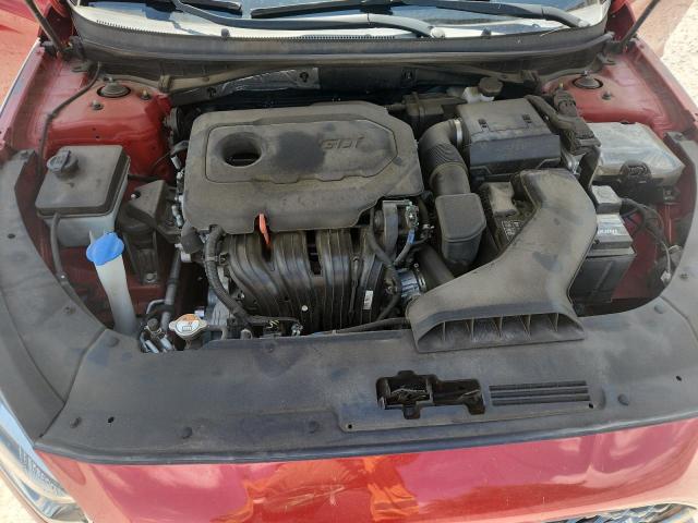 5NPE34AF6KH796007 - 2019 HYUNDAI SONATA LIMITED წითელი ფოტო 11