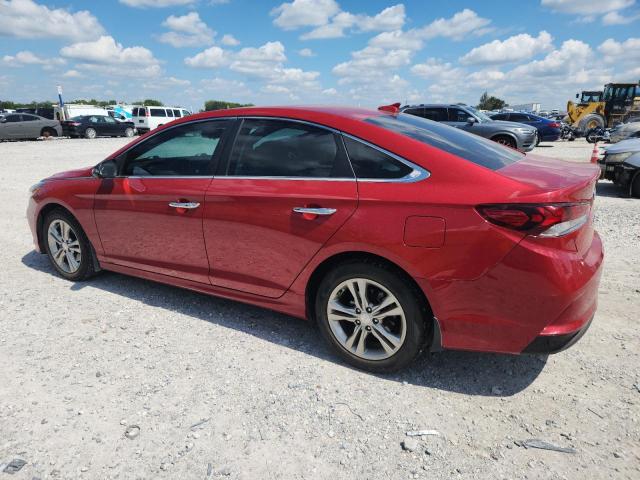 5NPE34AF6KH796007 - 2019 HYUNDAI SONATA LIMITED წითელი ფოტო 2