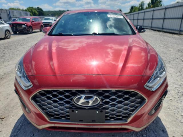 5NPE34AF6KH796007 - 2019 HYUNDAI SONATA LIMITED წითელი ფოტო 5