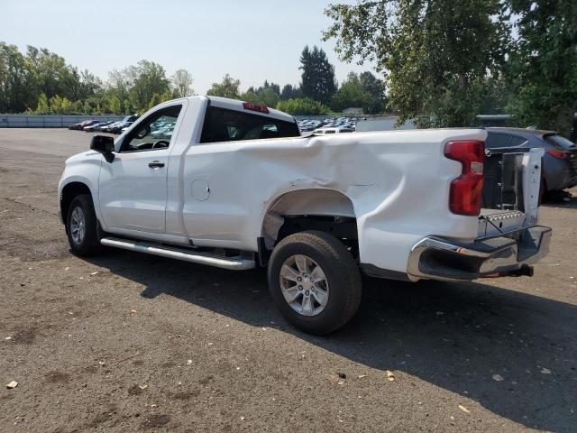 3GCNAAED6RG407205 - 2024 CHEVROLET SILVERADO C1500 WHITE photo 2