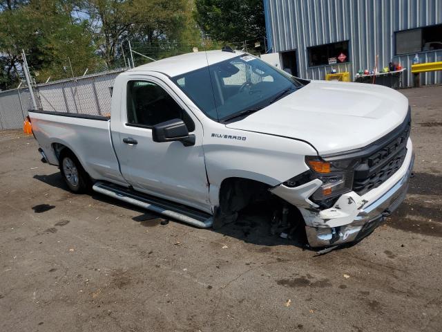 3GCNAAED6RG407205 - 2024 CHEVROLET SILVERADO C1500 WHITE photo 4
