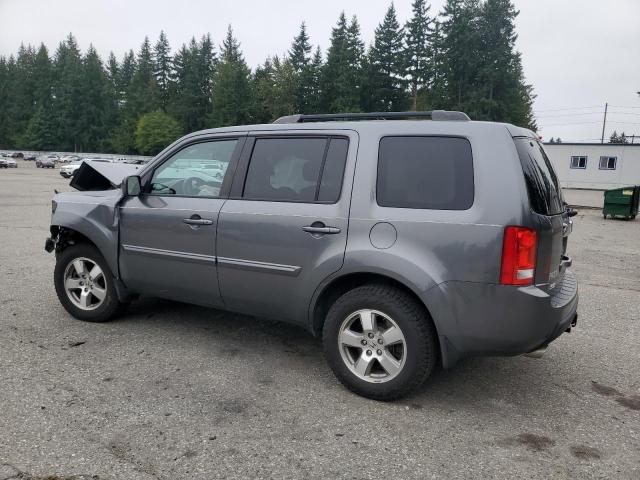 5FNYF4H67BB022647 - 2011 HONDA PILOT EXL GRAY photo 2