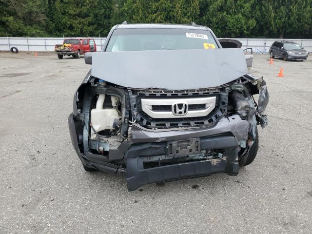 5FNYF4H67BB022647 - 2011 HONDA PILOT EXL GRAY photo 5