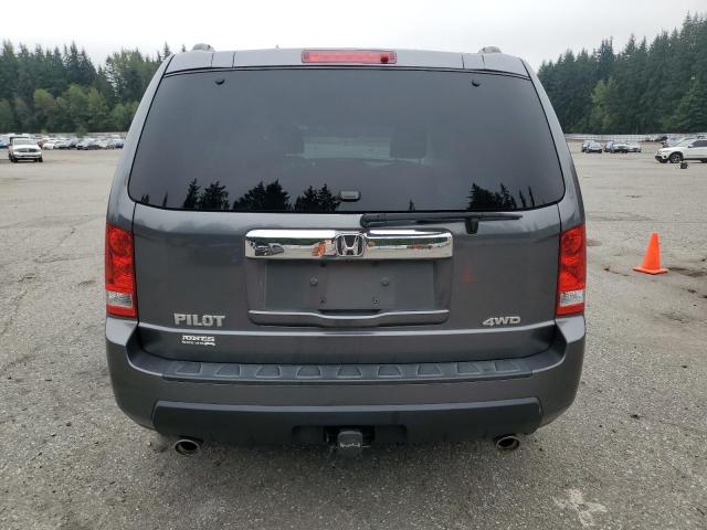 5FNYF4H67BB022647 - 2011 HONDA PILOT EXL GRAY photo 6