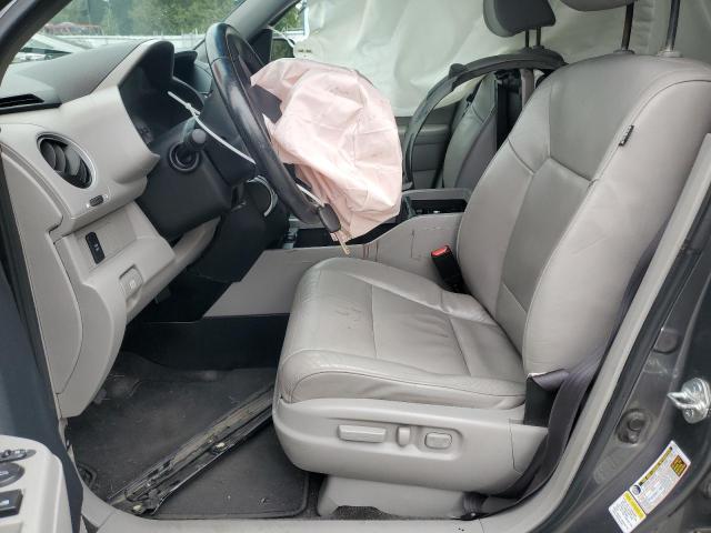 5FNYF4H67BB022647 - 2011 HONDA PILOT EXL GRAY photo 7