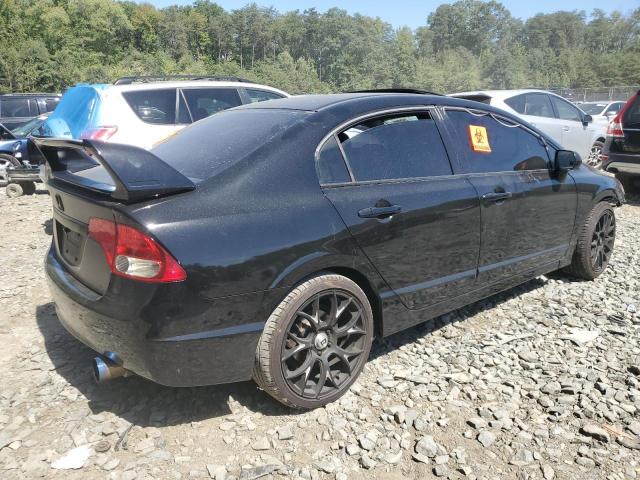 2HGFA55539H700114 - 2009 HONDA CIVIC SI BLACK photo 3