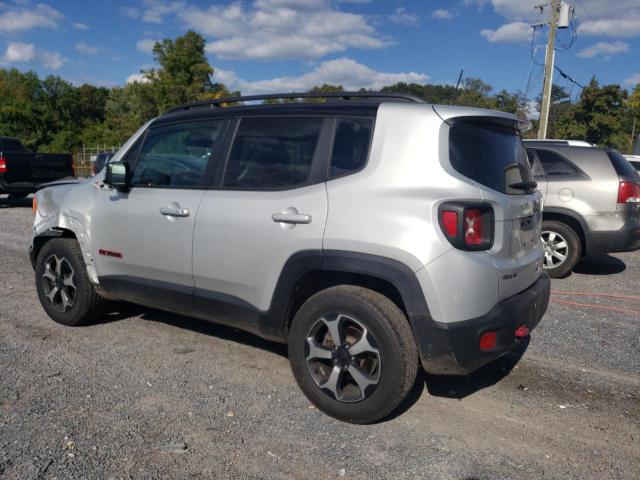 ZACNJBC13LPL31685 - 2020 JEEP RENEGADE TRAILHAWK SILVER photo 2