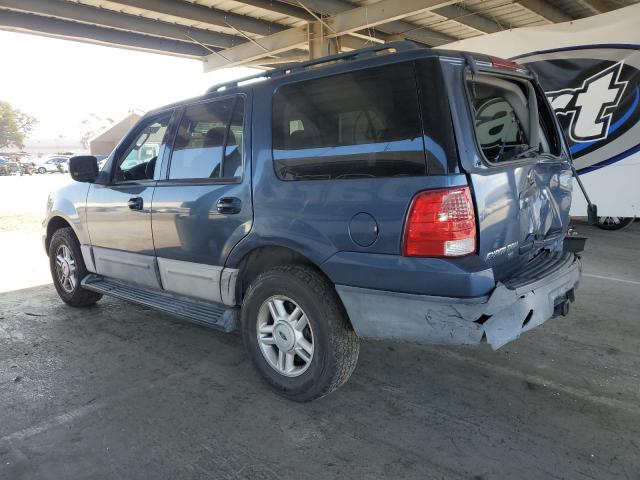 1FMPU15575LA34998 - 2005 FORD EXPEDITION XLT BLUE photo 2