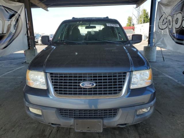 1FMPU15575LA34998 - 2005 FORD EXPEDITION XLT BLUE photo 5