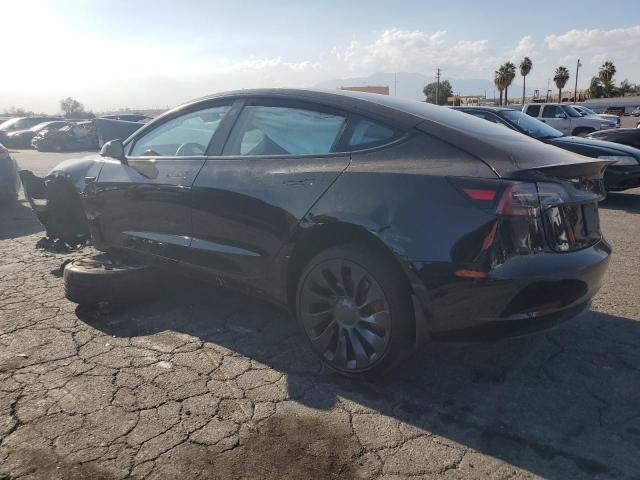 5YJ3E1EC4PF551292 - 2023 TESLA MODEL 3 შავი ფოტო 2