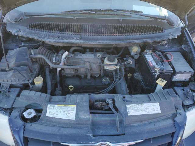 2C4GP44R75R126332 - 2005 CHRYSLER TOWN & COU LX BLUE photo 12