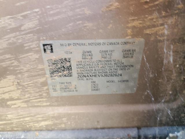 2GNAXHEV5J6282624 - 2018 CHEVROLET EQUINOX LS Braun Foto 13