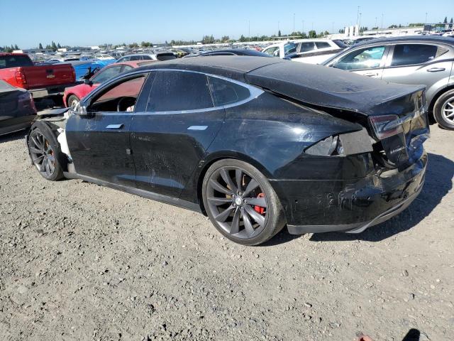 5YJSA1H26EFP68737 - 2014 TESLA MODEL S Սև լուսանկար 2