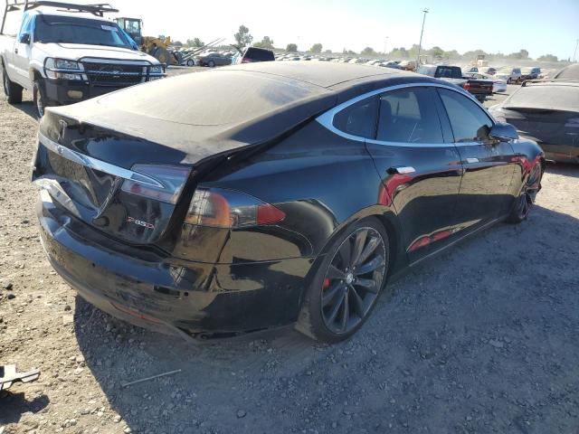 5YJSA1H26EFP68737 - 2014 TESLA MODEL S Սև լուսանկար 3