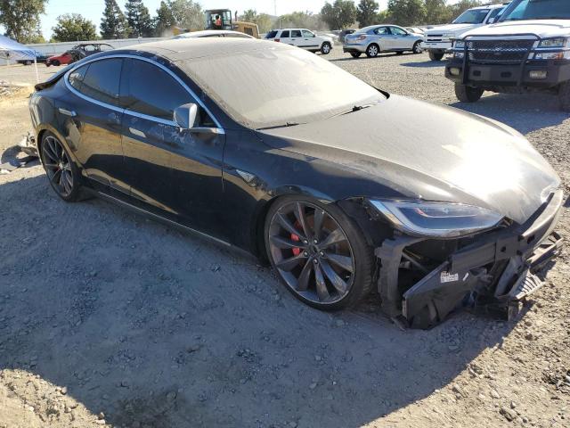 5YJSA1H26EFP68737 - 2014 TESLA MODEL S Սև լուսանկար 4