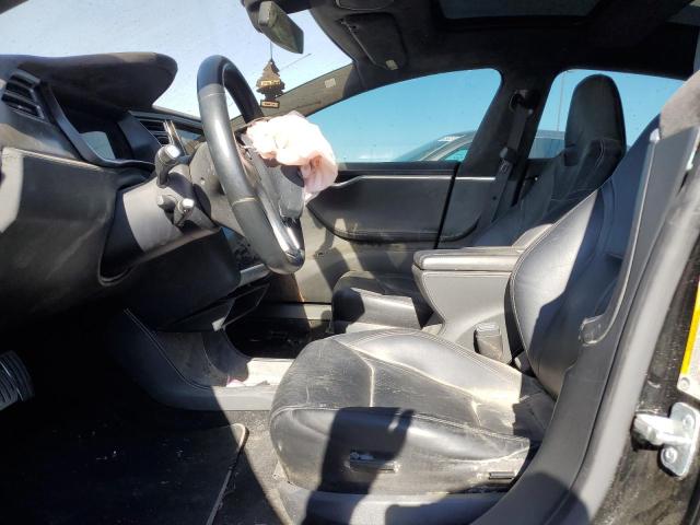 5YJSA1H26EFP68737 - 2014 TESLA MODEL S Սև լուսանկար 7